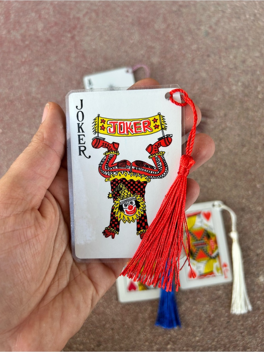 Handmade Upcycled Vintage Playing Card Bookmarks - You Pick Yours! - Picture 4 of 7